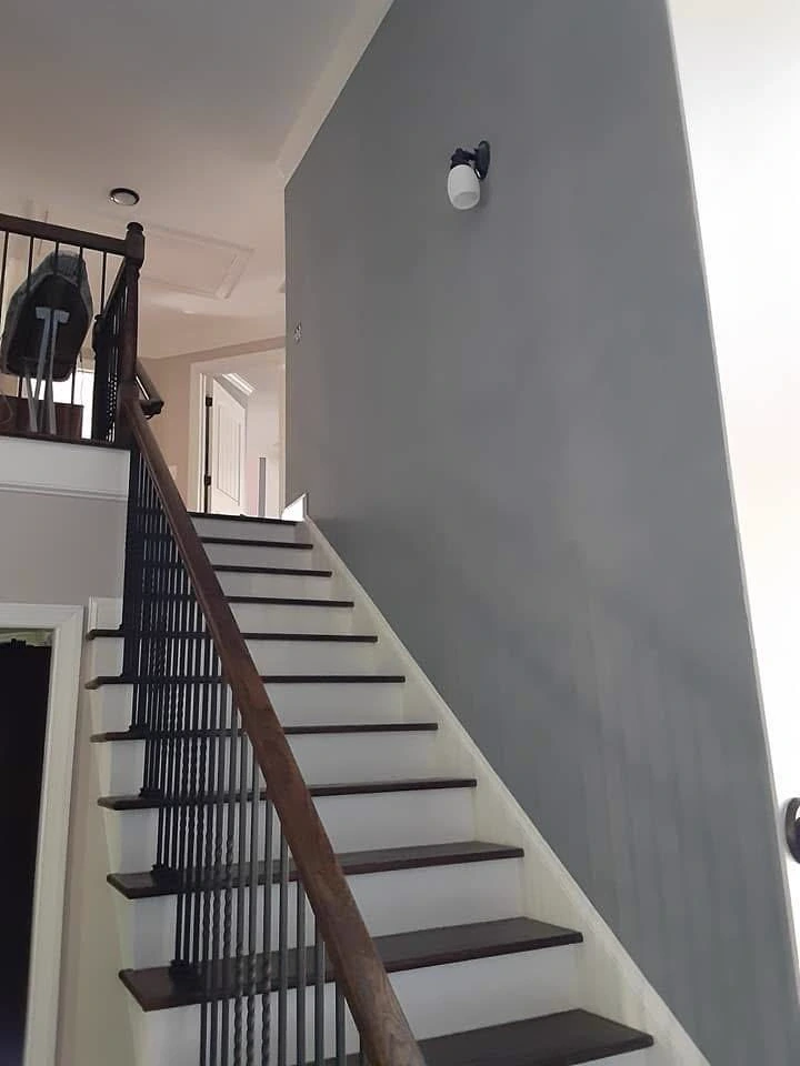 Interior wall painting in a South Florida residential home